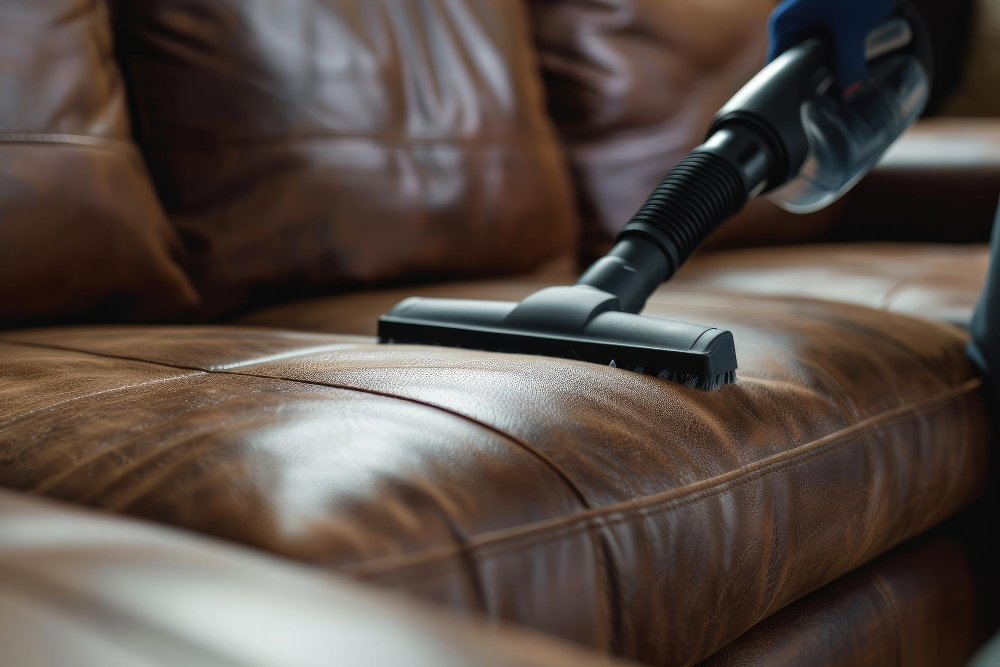 Leather Sofa-cleaning